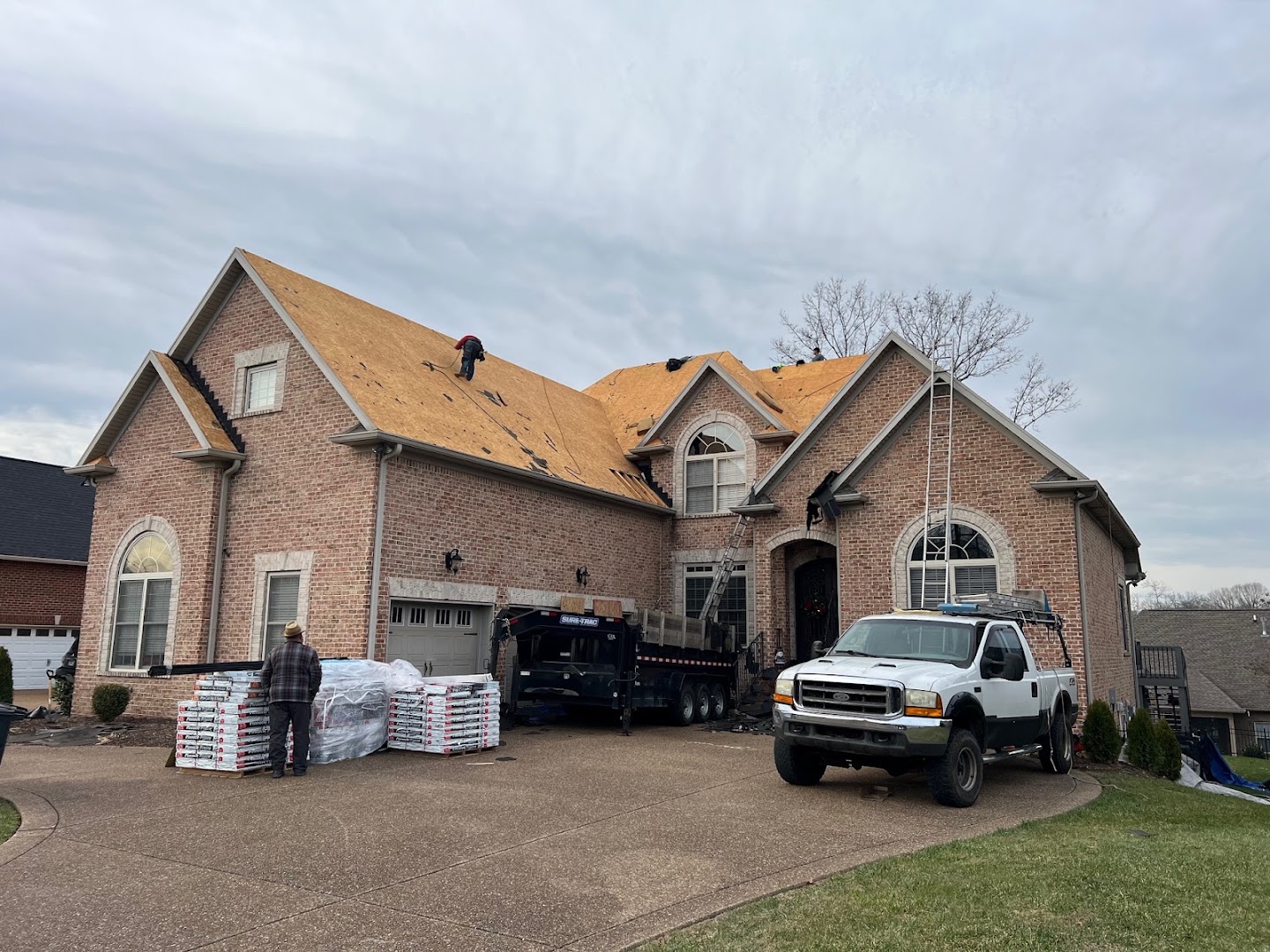 Roofing detail work